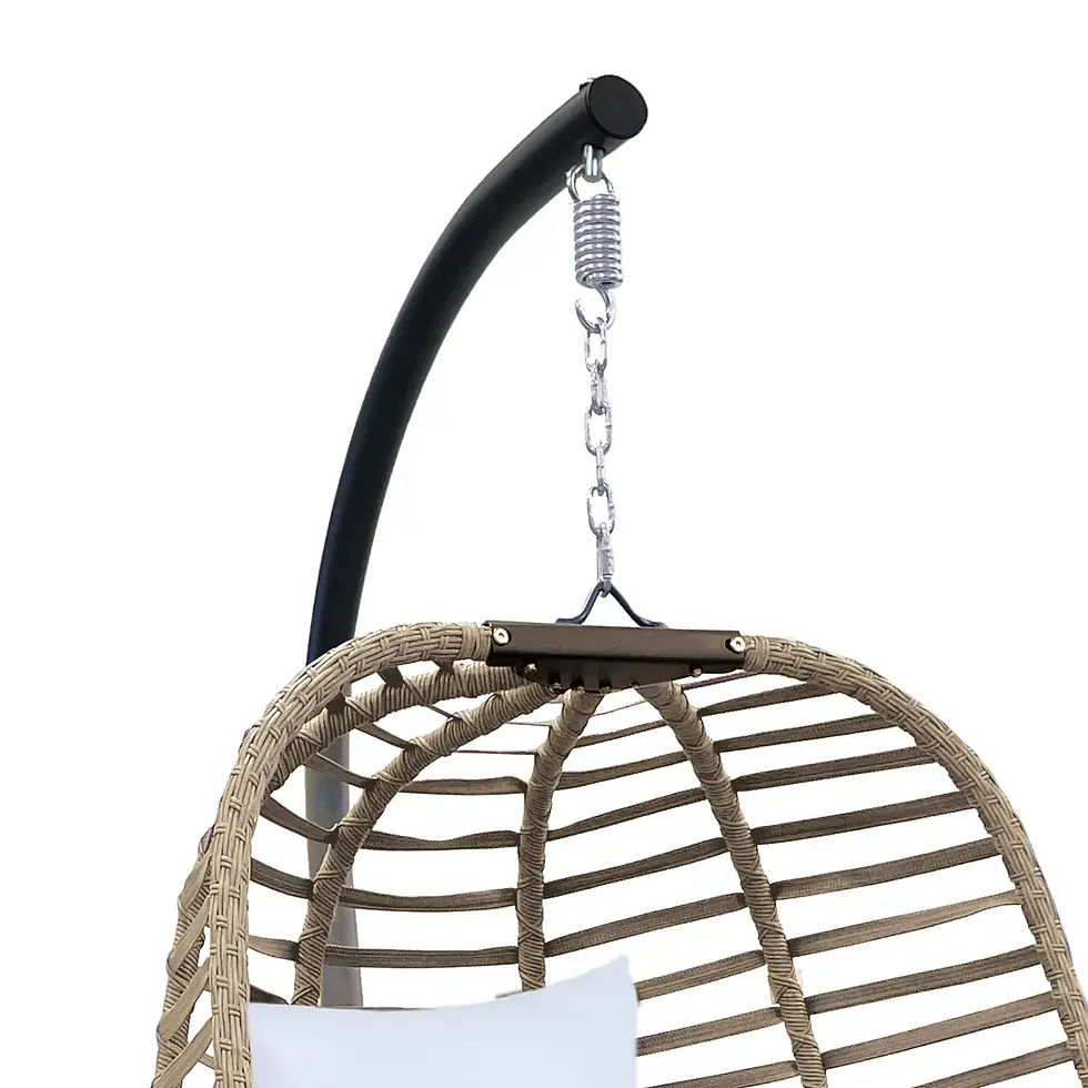 Miniatura: Giorgio Outdoor Hanging Chair Beige Top Detail