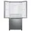 Thumbnail: Samsung 18 cu. ft. Smart Counter Depth 3-Door French Door Refrigerator Front View Open Door
