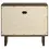 Miniatura: Glenwood Solid Wood Nightstand back View