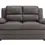 Thumbnail: Renatta Loveseat in Charcoal Faux Leather