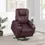 Miniatura: Armstrong Lift Recliner with Heat and Massage in Burgundy room Scene