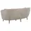 Thumbnail: Ellorie Modern Curved Loveseat Back View