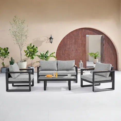 Patio Set Outdoor Scene