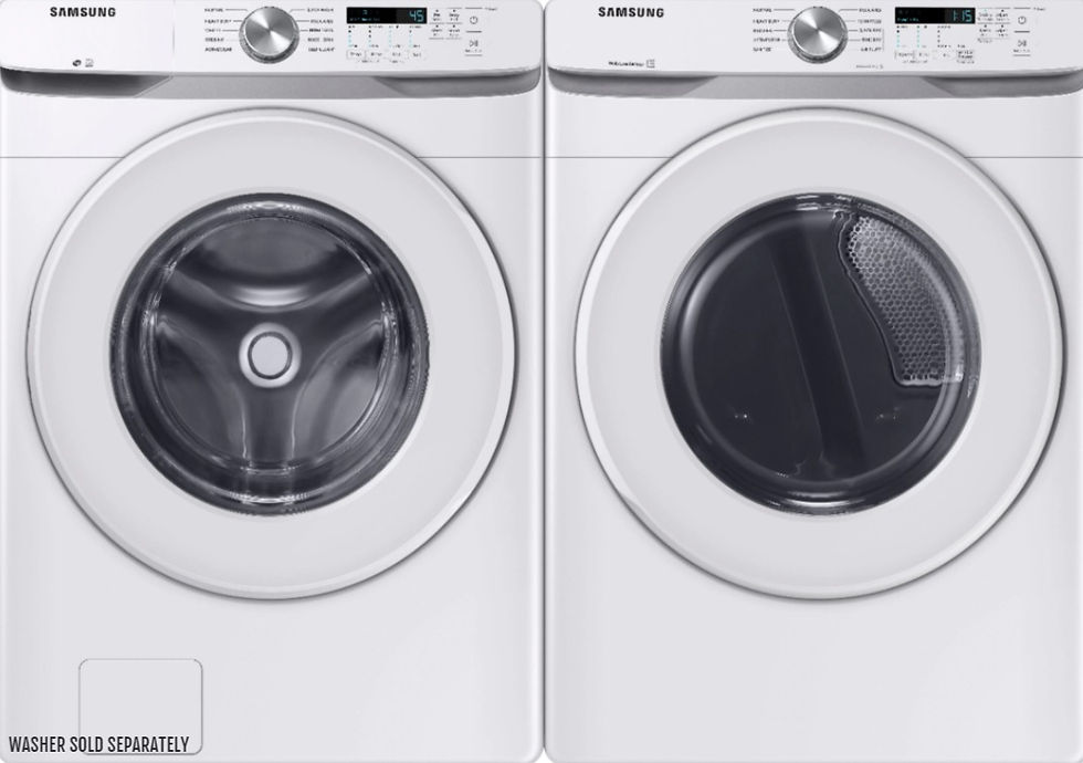 Miniatura: “Samsung” Secadora a Gas de 7.5 pies Cu. en Blanco