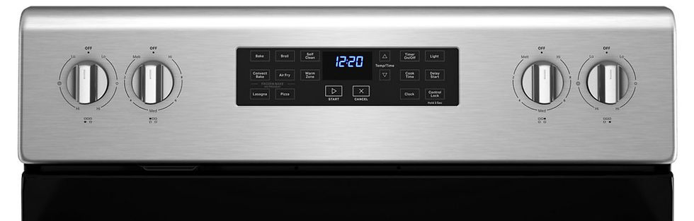 Thumbnail: Whirlpool Electric Range with Air Fry 5.3 Cu. Ft. Oven Controls Detaik