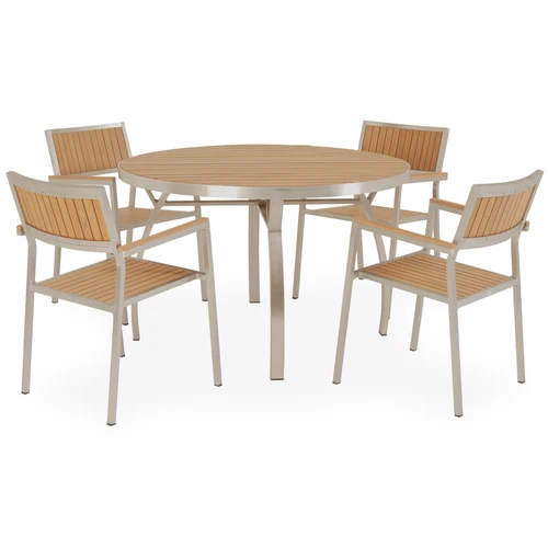 Bukatchi "XTra" Juego de Comedor para Patio Home + Patio Gallery