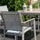 Thumbnail: Urbanite Outdoor Dining Set for 4 Chair Back detail