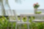Portals Outdoor Counter Height Dining Set Chair detail