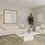 Thumbnail: Winchester Extra Large Sofa in Sand Pebble Boucle Upholstery Room Scene with arm chair