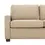 Thumbnail: Hagar Full Size Sofa Bed in Beige Fabric Seat Detail