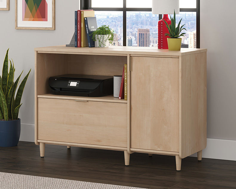 Thumbnail: Clifford Place Coastal TV Stand in Natural Finish Room Scene