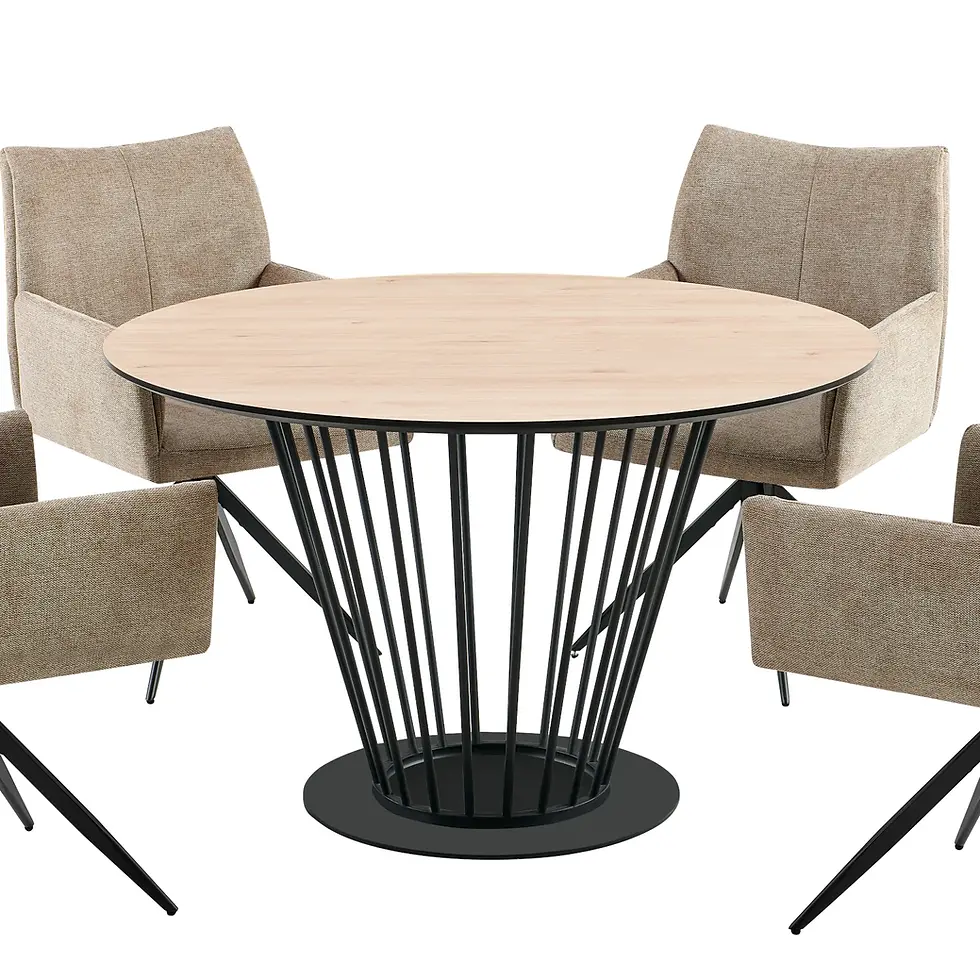 Miniatura: Cross Round Dining Table