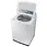 Thumbnail: Samsung 5.0 cu. ft. Top Load Washer with Active Water Jet in White Top Angle View Open Lid