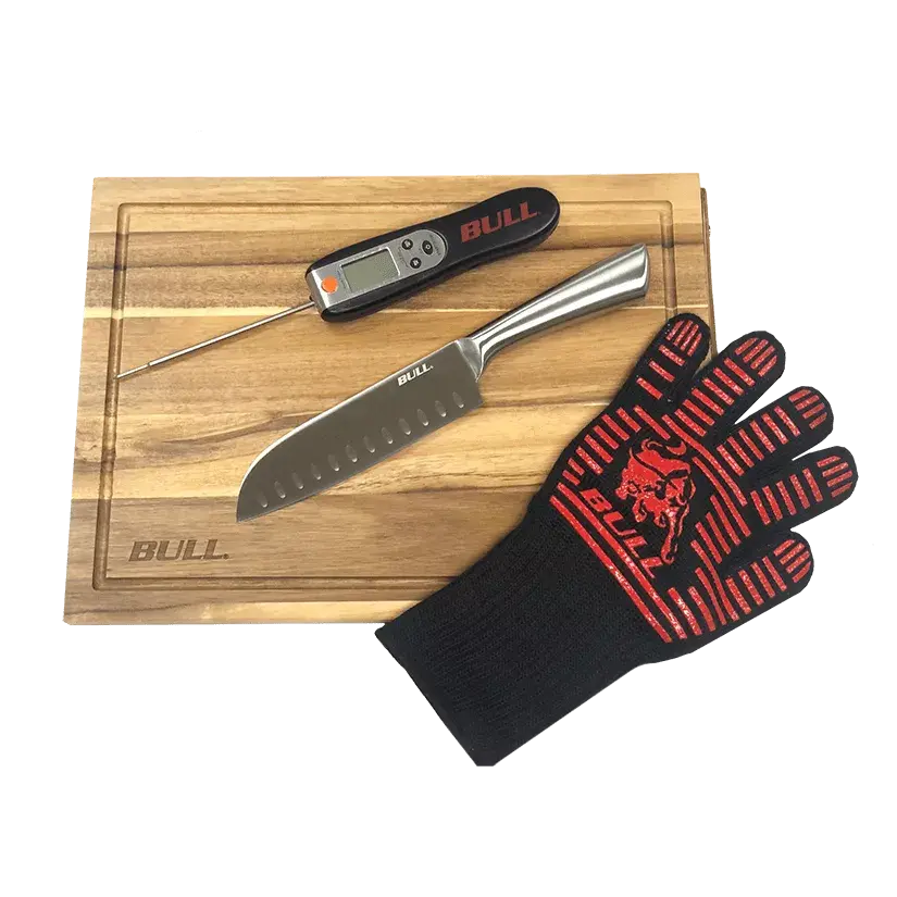 "Bull BBQ" Grill Master Utility Set Silo