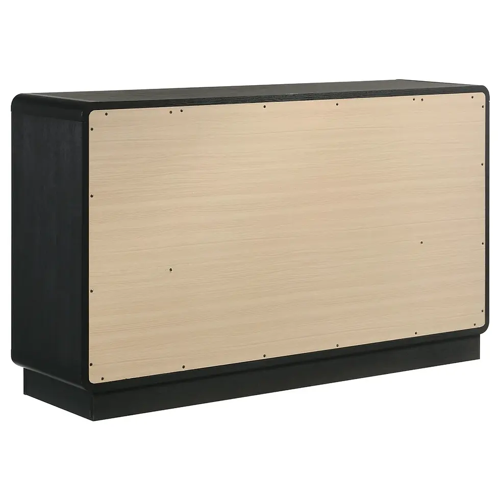 Thumbnail: Cavelle Black and Gold Dresser Back View