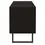 Miniatura: Marsden Wood 70″ TV Stand in Charcoal Black Side View