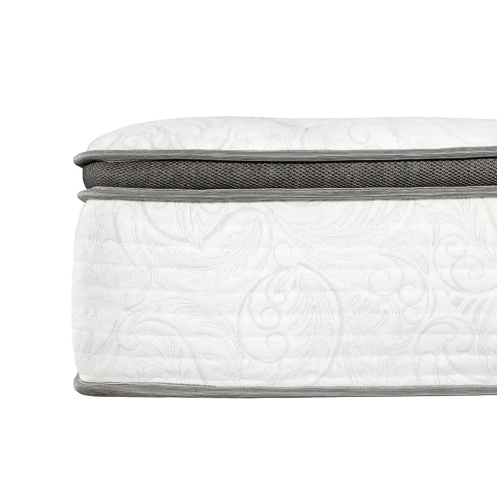 Miniatura: Fuzion 12 Inch Plush Euro Top Mattress Side detail