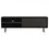 Miniatura: Marsden Wood 70″ TV Stand in Charcoal Black Front View