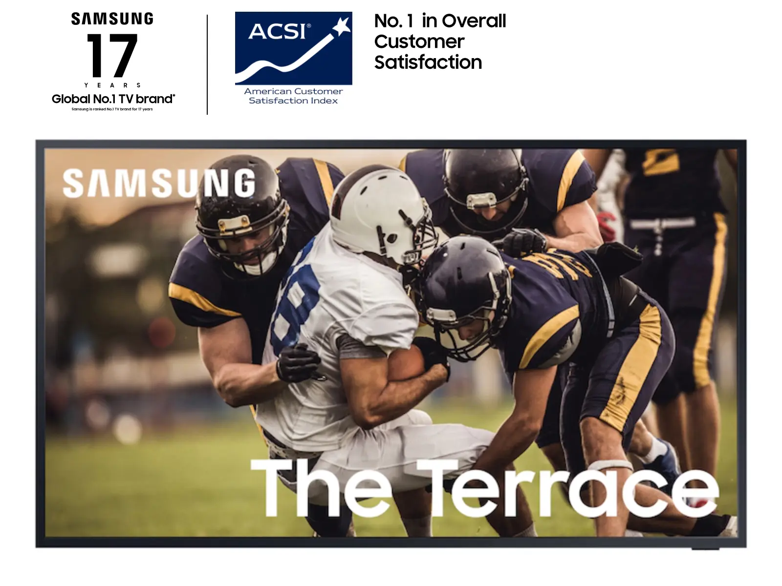 "Samsung" 75” Class The Terrace Partial Sun Outdoor QLED 4K Smart TV