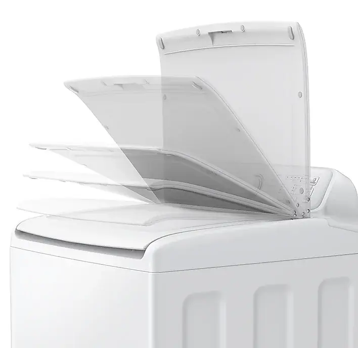 Miniatura: Samsung 4.0 Cu. ft. Top Load Washer with Agitator Soft Close feature