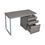 Miniatura: “BRENNAN” 3-DRAWER OFFICE DESK IN WHITE OR WEATHERED GREY