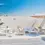 Thumbnail: Del Mar 4 Pieces Patio Set in Aluminum and Polyester Outdoor Scene whit Dining Set 2