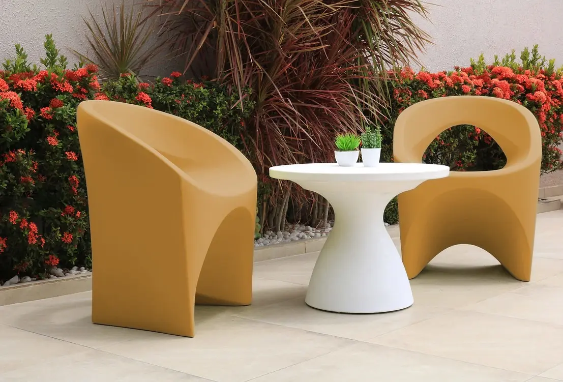"Jet" Set Bistro para Exterior de 3 Pzs en Varios Colores