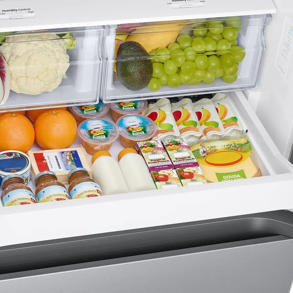 Miniatura: Samsung 22 cu. ft. Smart 3-Door French Door Refrigerator