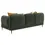 Thumbnail: Jade Modern Sofa in Green Back View
