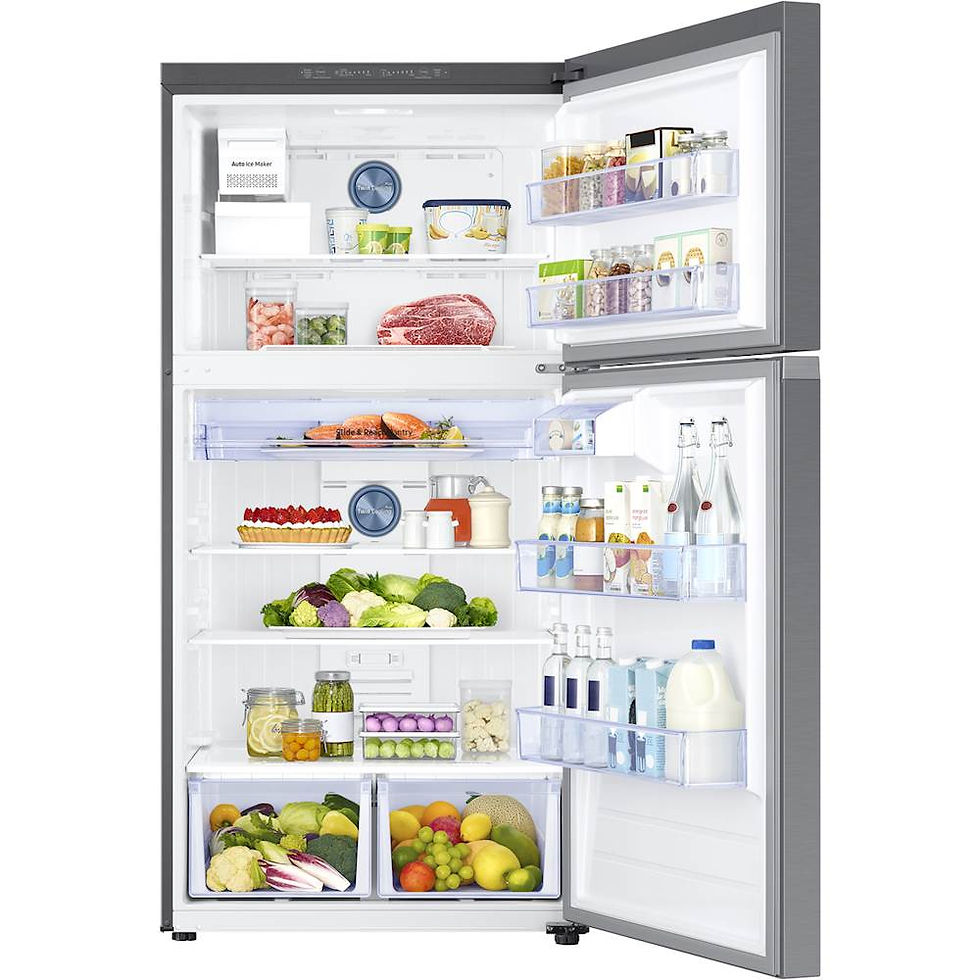 Thumbnail: RT21M6215SR/AA SAMSUNG 21 CU FT TOP FREEZER REFRIGERATOR WITH INTEGRATED ICE MAKER