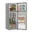 Thumbnail: Whirlpool 11 Cu. Ft. Top Mount Refrigerator in Stainless Steel Propped Angle View