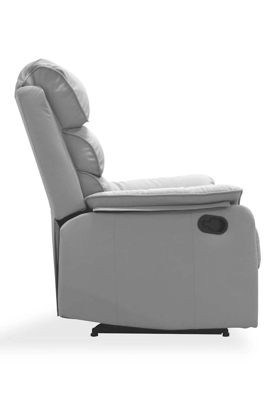 Thumbnail: Jerry Manual Recliner Chair in Vinyl Side View