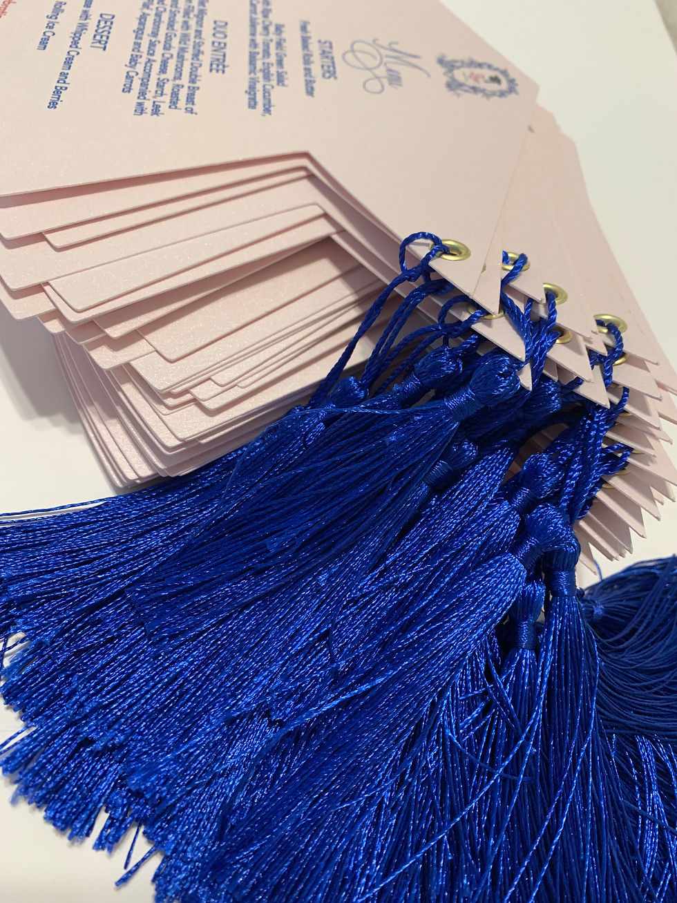 Thumbnail: Grad Hat Cards with Tassels | Custom Graduation Cards