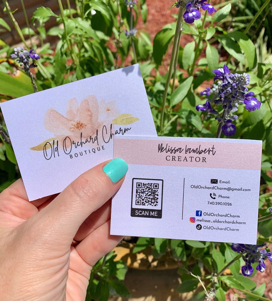 Thumbnail: Old Orchard Charm Business Cards