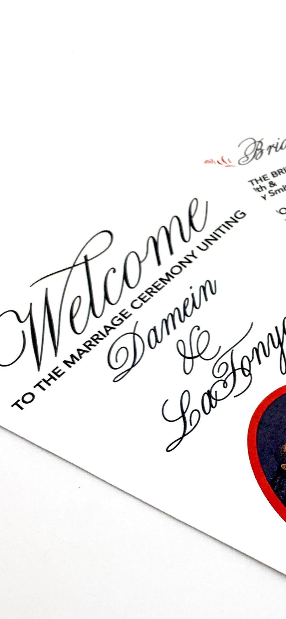 Thumbnail: Fan Programs with Pictures | Fan Program Itineraries | Wedding Fan Programs