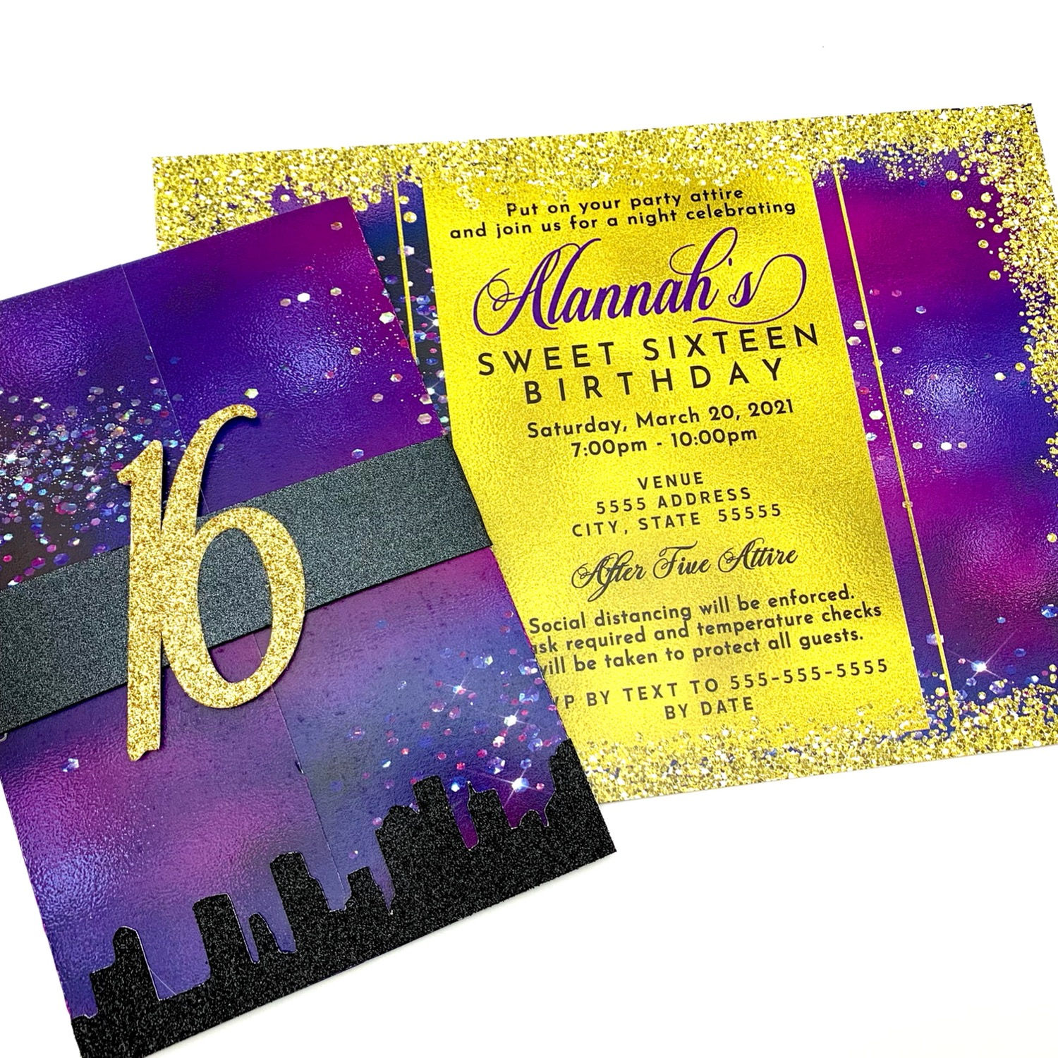 Sweet Sixteen Birthday Invitations, Sweet Sixteen Party