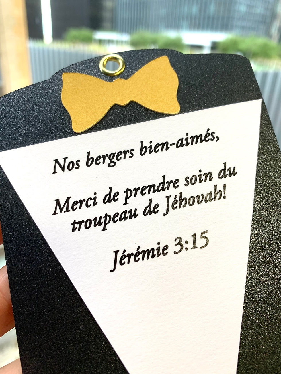 Thumbnail: Tuxedo Tags | Custom Groomsmen Tags