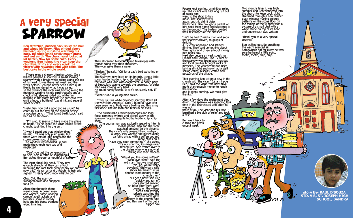 layout and illustration