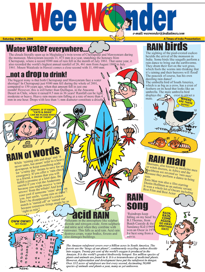 newspaper illustration and layout