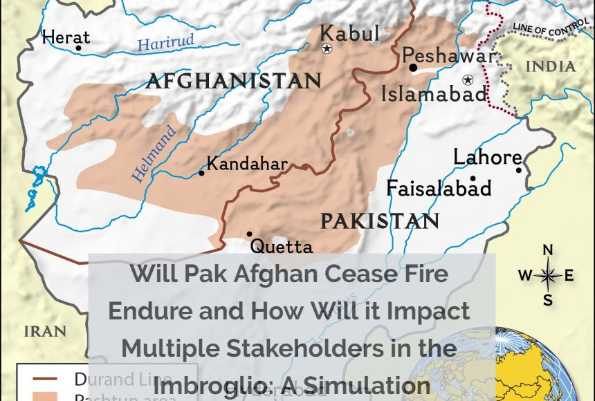 Afghanistan Pakistan Cease Fire: Simulating the Durand Dilemma