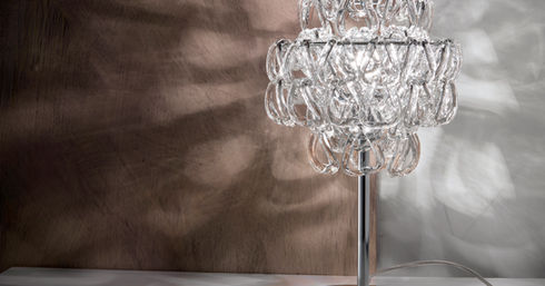 vistosi tafellamp murano