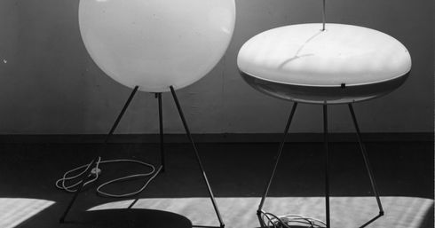 vloerlamp gioponti luna tato