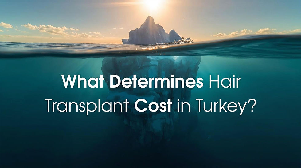 What Determines Hair Transplant Cost in Turkey (2026)