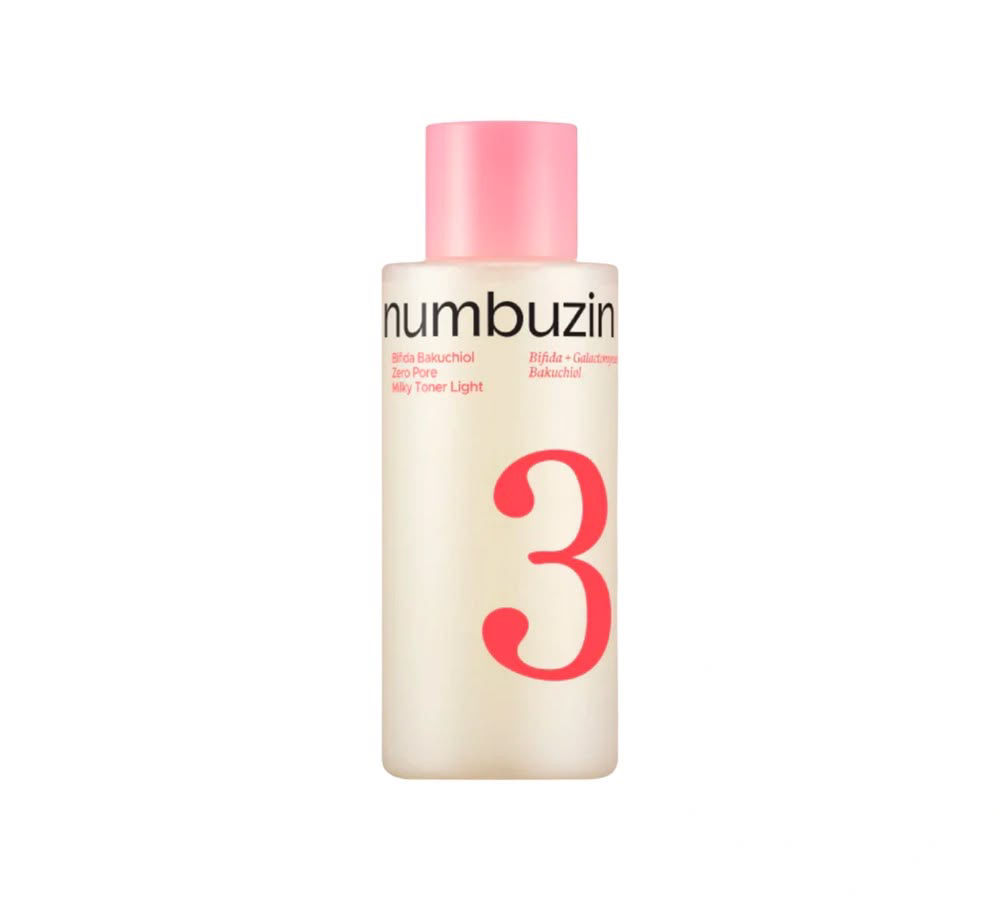numbuzin No.3 Bifida Bakuchiol Zero Pore Milky Toner Light 200ml