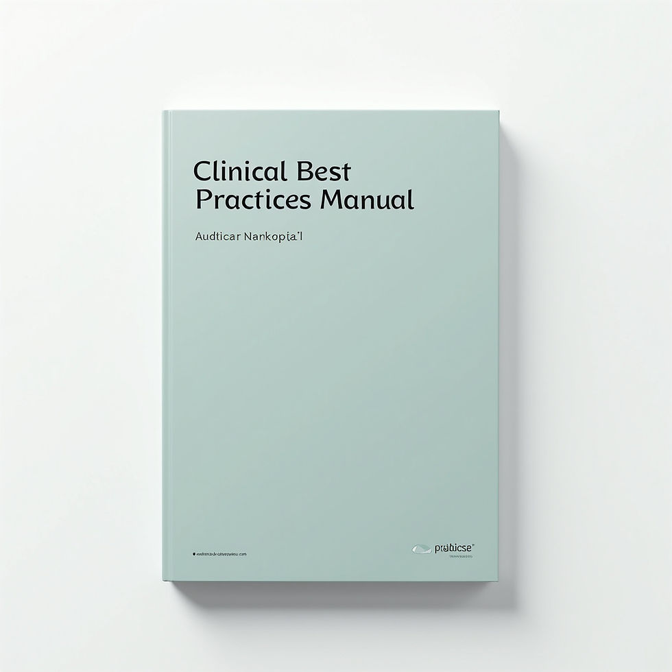 Clinical Best Practices Manual