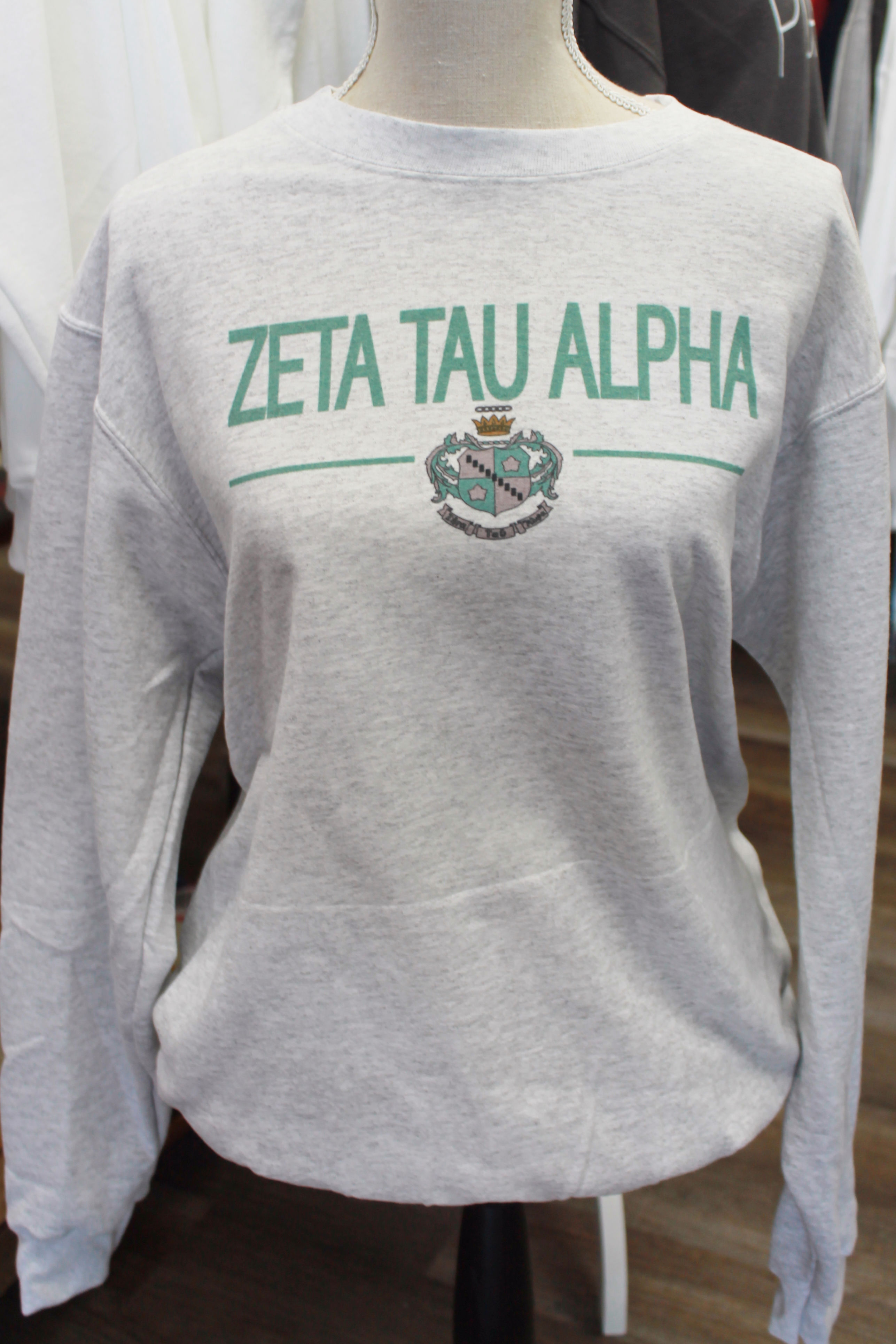 Zeta Tau Alpha Classic Crest Sweatshirts and T-shirts