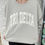 Thumbnail: Tri Delta Raised Letter Monochrome Sweatshirt
