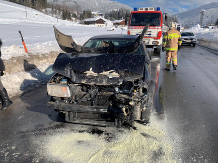 TE - VERKEHRSUNFALL AUFRÄUMARBEITEN