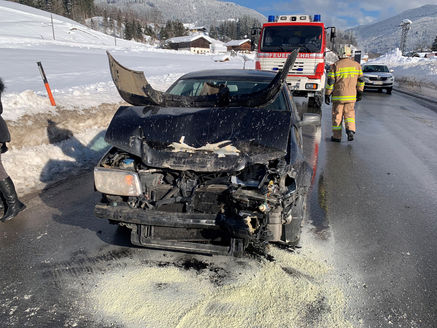 TE - VERKEHRSUNFALL AUFRÄUMARBEITEN