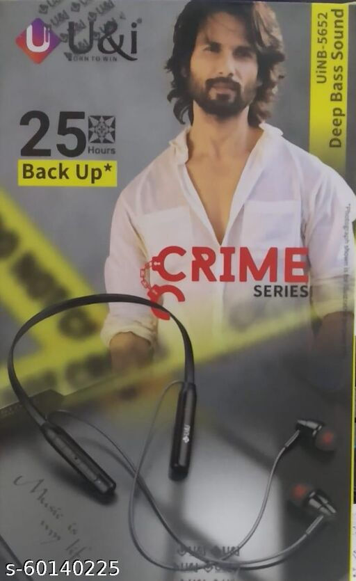 Thumbnail: U&i Crime Series UINB- 5652 Wireless neckband\Earphones With MIC